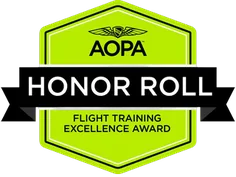 AOPA Flight Training Honor Roll, won three times
